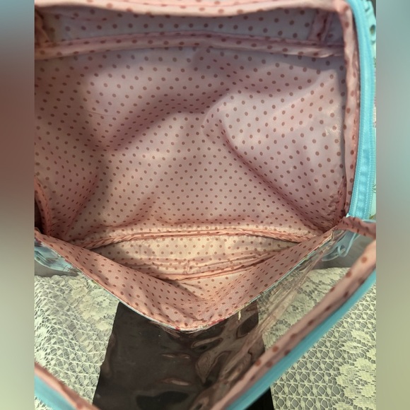 Allegro Pacific Floral Cosmetic Toiletry Travel Bag - 12x9" - Picture 3 of 6